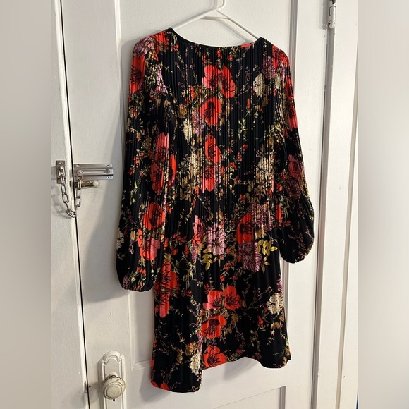 Catherine Malandrino Nordstrom Pleated Bubble Sleeve Cocktail Dress Women’s S - Picture 7 of 10